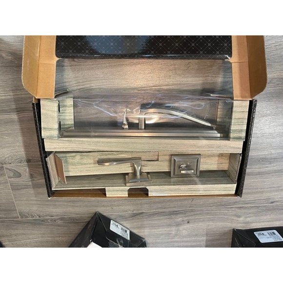 Baldwin Torrey Pines Single Cylinder Front Door Handleset Featuring SmartKey Sec - Picture 5 of 5